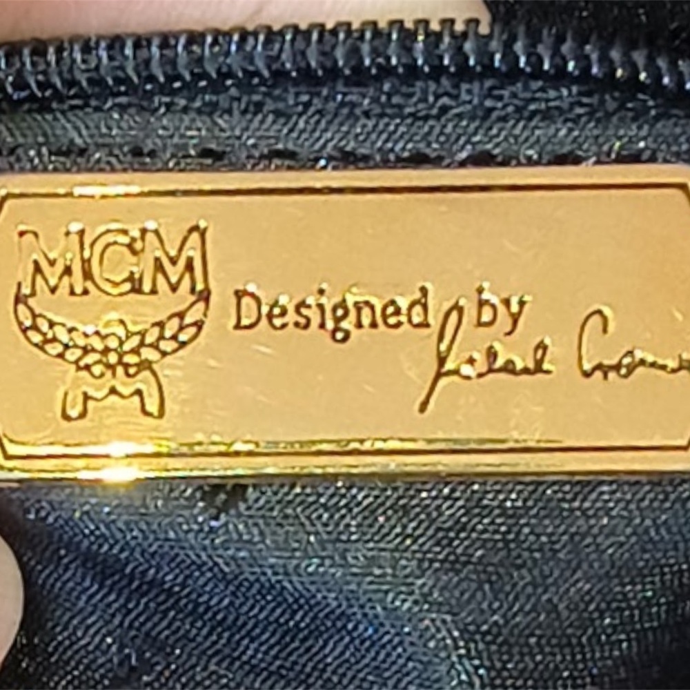 MCM Black and Gold Tote Bag - Picture 7 of 8